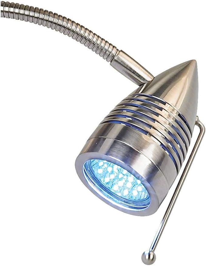 Possini Euro Design Tesoro Modern Swing Arm Wall Mounted Lamp Adjustable LED Brushed Nickel Plug-in Light Fixture Off White Drum Shade for Bedroom Bedside House Reading Living Room Home Hallway