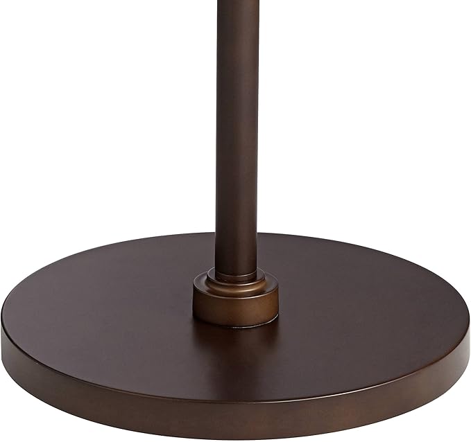 Tropical Woodwork Bronze Downbridge Arc Floor Lamp