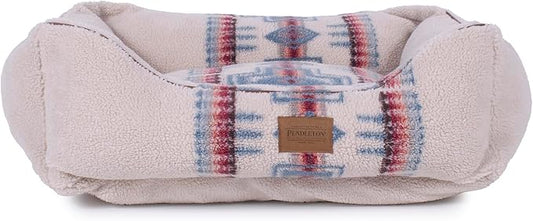 Pendleton Berber Kuddler Dog Bed - Harding Rosewood, M