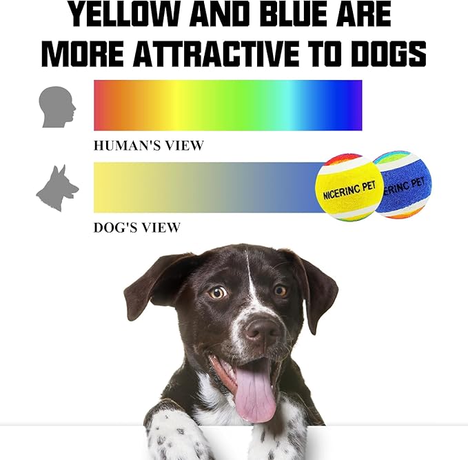 X-Small Dog Tennis Balls Dog Toys Ball 1.5" Pack of 12, Fit Ball Launchers