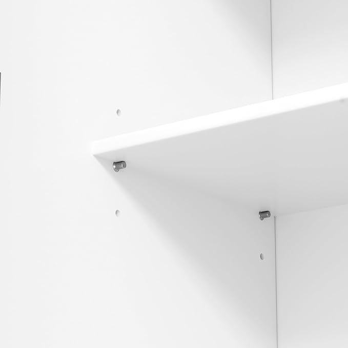 Merax 77" Tall Kitchen Storage Cabinet Pantry Farmhouse Freestanding Large Cupboardwith 3 Drawers,3 Adjustable Shelves,8 Door-Shelf for Dining Room,White