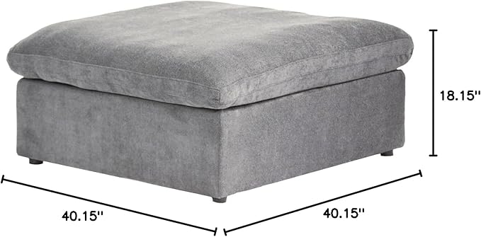 WJShome Ottoman, Modular Sectional Sofa,Minimalist Sofa Couch for Modern Living Room Sofa Sets for Office House,Light Grey