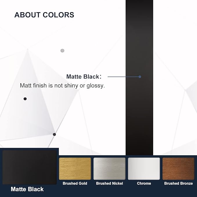 ANDY STAR 20"x30" Matte Black Pivot Mirror for Bathroom, Metal Frame Bathroom Mirrors for Wall，Rectangle Titling Vanity Wall Mirror with Rounded Corner Design Hangs Vertically Only