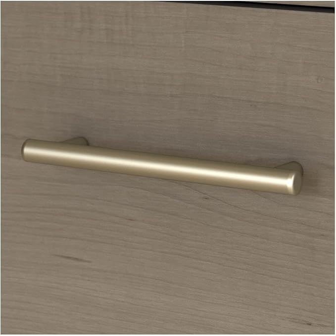 Bush Furniture File Drawer Accommodates Letter-Size documents While Box Drawer Stores Office Supplies and Utensils