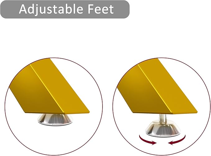 47.24" Rectangular Glass Dining Table Modern Kitchen Glass Top Table for 4 with Gold Metal Legs, Clear Dining Table Kitchen Table for Home Office Dining Room