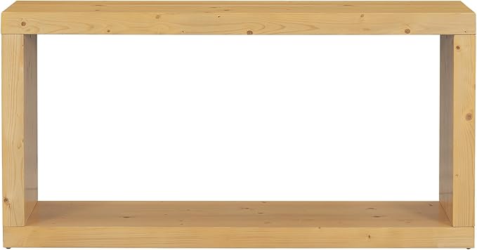 Modern Minimalist Entryway Console Table 59.6-Inch Long Entry Sofa Table with Living Room Entrance Hallway Furniture, Natural