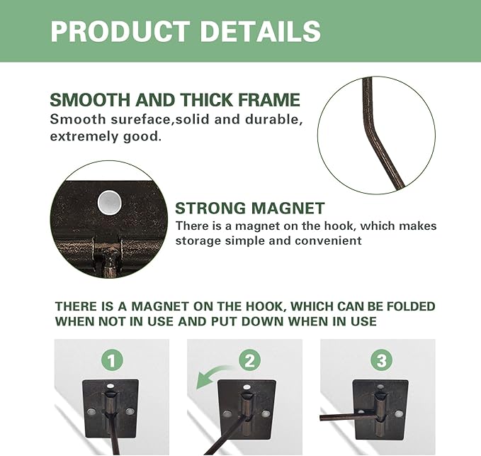 Banana Hanger Hook – Space Saving Banana Holder Hanger to Keep Bananas Fresh, Self Adhesive and Screw Banana Hook 1Pack Copper