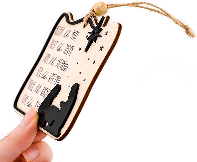 Christmas Ornament 2025 - Christian Christmas Ornaments - Religious Christmas Ornaments - Christmas Ornaments - Christian Christmas Decor - Christmass Decoration