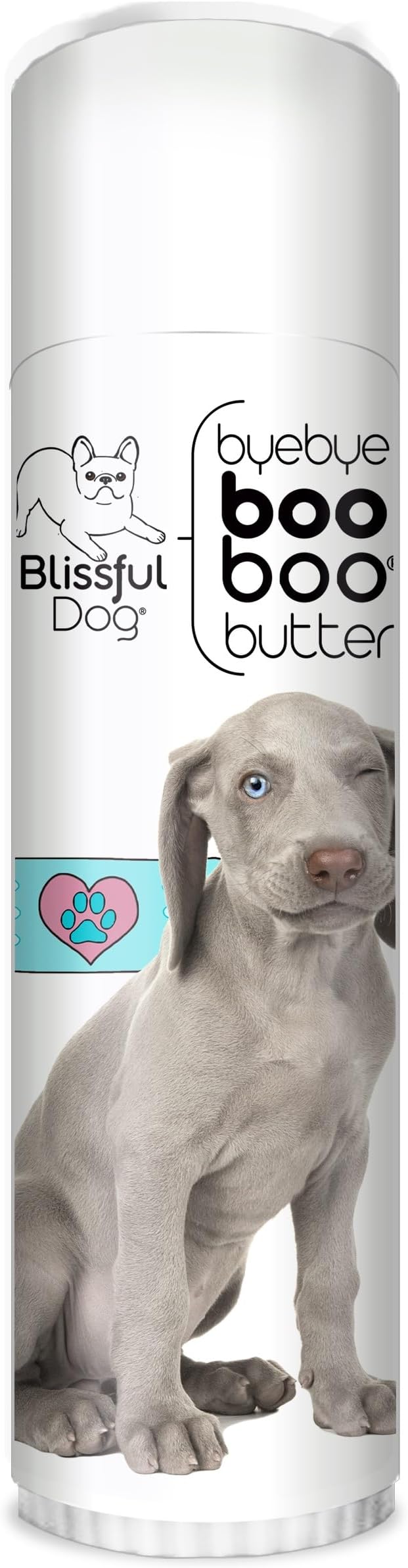 The Blissful Dog .50 oz Tube Weimaraner Booboo Butter