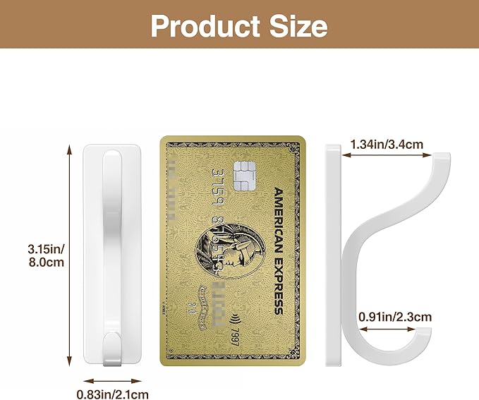 pickpiff 10-Pack Adhesive Wall Coat Hooks - Heavy Duty Stick-On Door Hanger, Metal Hook for Hanging Towel,Purse, Robe, Backpack, Jacket, Clothes - for Bathroom,Dorm, Closet, Kitchen - White