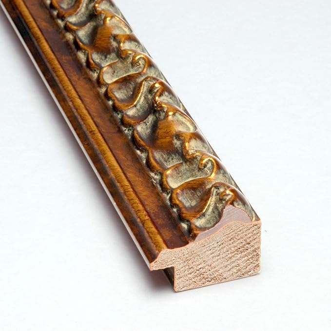 Amanti Art Bronze Full Length Mirror, 62x26 Antique Bronze Tall Free Standing Body Wall Mirror Full Length for Dressing, Traditional Wood Frame, Lean on Floor or Hang, Wall Decor