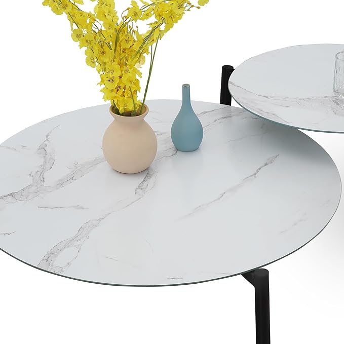 Wisteria Lane Boho Patio Furniture, 5 Piece Outdoor Furniture Set with Rope Woven Design, Rope Sofa Chair with Nesting Coffee Table for Garden, Balcony, Porch, Grey