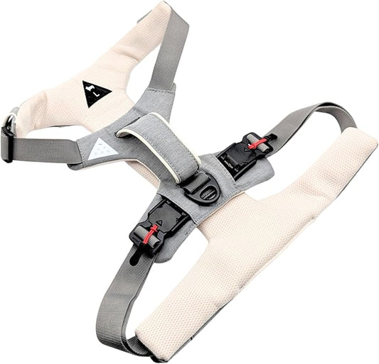Strong & Secure Magnetic Dog Harness with Easy Lock Buckle - Comfortable No-Pull Vest for Small, Medium & Large Dog Breeds (Large)