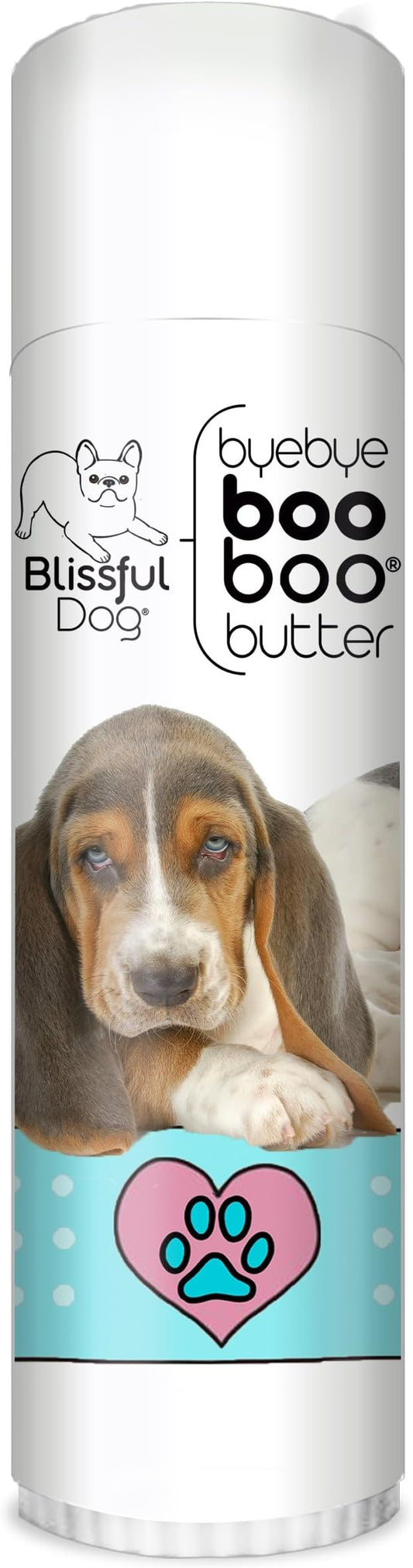 The Blissful Dog .50 oz Tube Basset Hound Booboo Butter