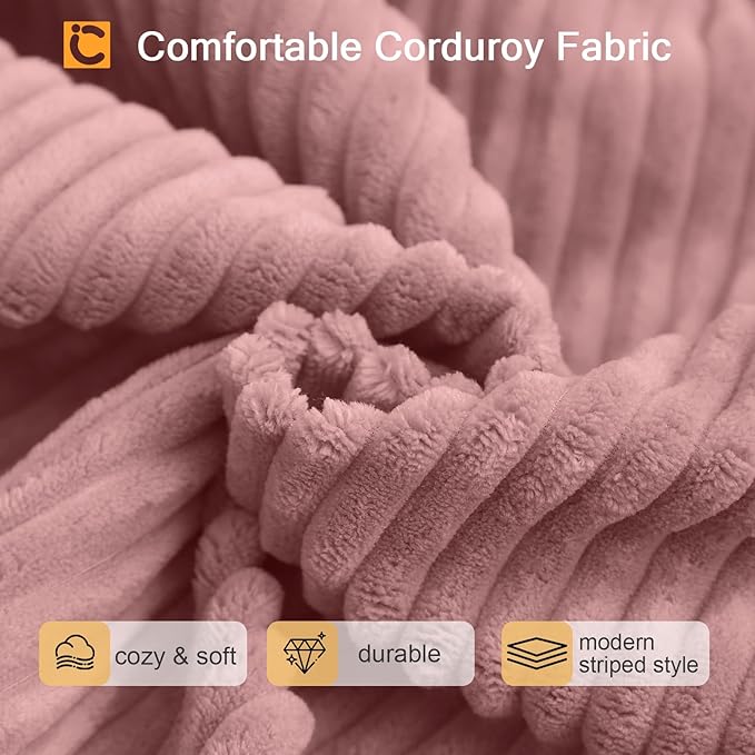 COMAX Folding Sofa Bed Queen, 4-in-1 Convertible Foldable Floor Couch Futon Sofa with Armrests, Sleeper Mattress Fold Out Chair Bed Comfy Portable Lounge Guest for Living Room Bedroom, Pink