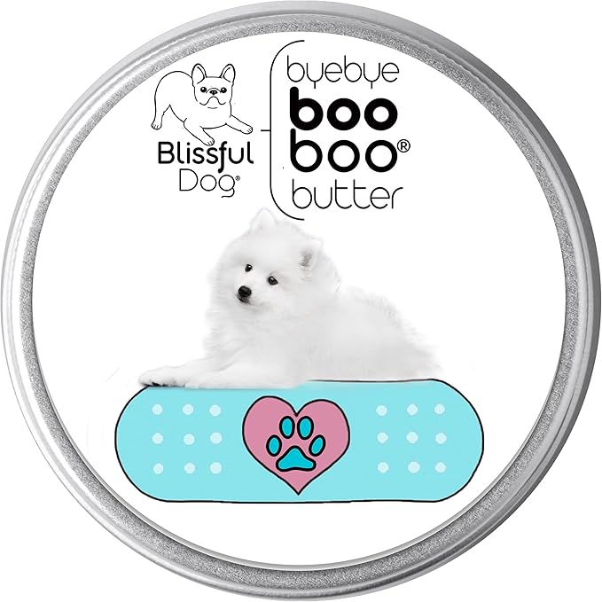The Blissful Dog 8 oz TIN American Eskimo Booboo Butter