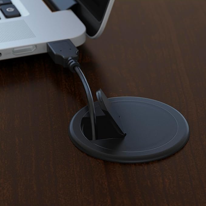 Bush Business Furniture Series C 48W x 30D Shell Desk in Mocha Cherry, Office Workstation for Professional Use, Compact Desktop Solution for Workspace