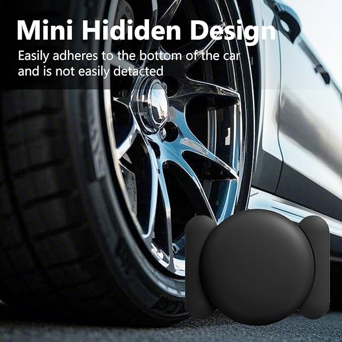 Mini Hidden GPS Tracker for Vehicles – Magnetic Waterproof Real‑Time Locator – Apple Find My Compatible(iOS Only), No Monthly Fee, Long Battery Life – Cars, Pets, Kids, Assets