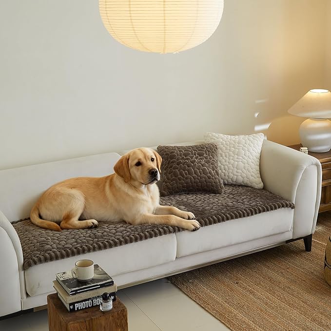 Couch Covers for 3 Cushion Couch Sofa Pet Friendly,Non-Slip Sofa Cover Washable