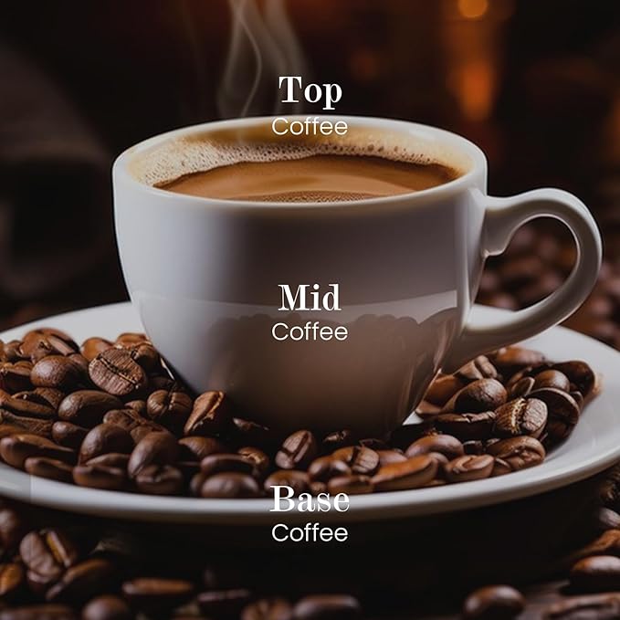 M&SENSE Natural Soy Candle| Espresso Love | 8.82 oz, 50H Burn | Minimalist Christmas Scented Candle for Relaxation, Gifting, Home Décor | for Bedroom, Office, Party Medium