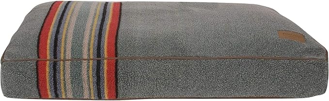 PENDLETON Vintage Camp Napper Dog Bed - Heather Green, M