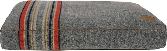 PENDLETON Vintage Camp Napper Dog Bed - Heather Green, M