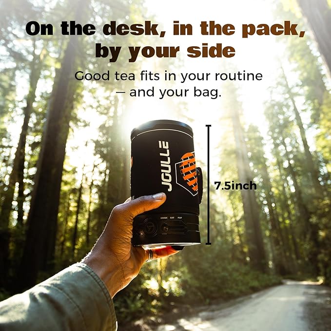 Percolator Coffee Pot Electric,Boil Water & Brew Tea 2-in-1,3 Cup Coffee Maker,Portable Tea Kit for Camping,Travel