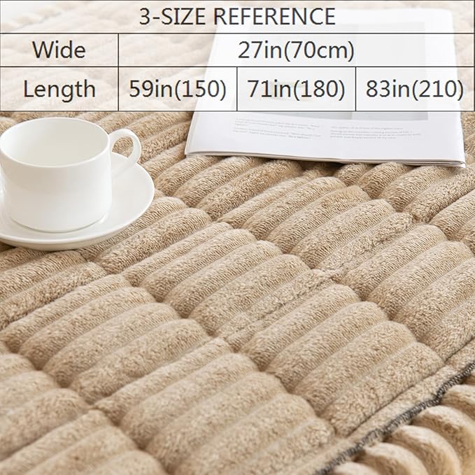 Non Slip Fuzzy Pet Couch Covers for Sofa, Washable Couch Cushion Covers for Large Dogs