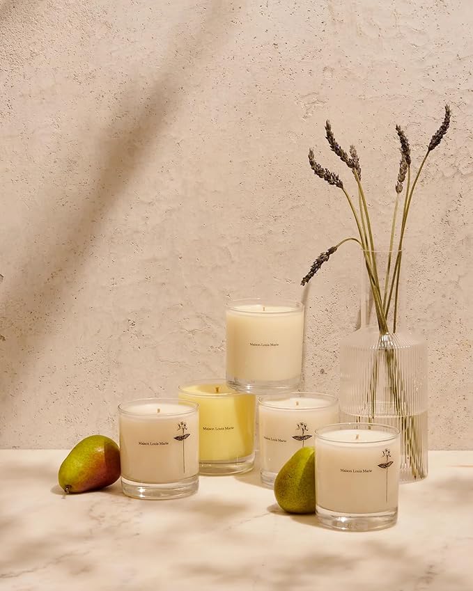 Maison Louis Marie - Antidris Jasmine Soy Wax Candle | Luxury Fragrances for a Modern World (8.5 oz | 240 g)