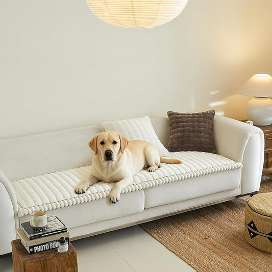 Couch Covers for 3 Cushion Couch Sofa Pet Friendly,Non-Slip Sofa Cover Washable