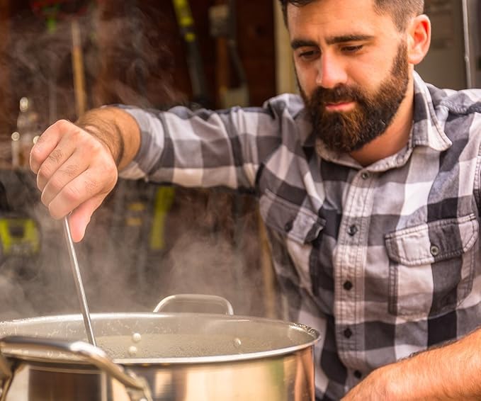 Northern Brewer - MegaPot Stainless Steel Brew Kettle with Volume Markings (20 Gallon Plain)