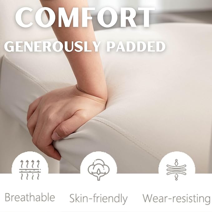 Modern Barrel Dining Chairs Set of 5, Velvet Upholstered Accent Side Chair with Arms Comfy Makeup Vanity Chairs, Dining Living Room Kitchen Chairs, Beige