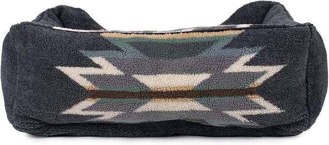 Pendleton Berber Kuddler Dog Bed - Wyeth Trail Oxford, M