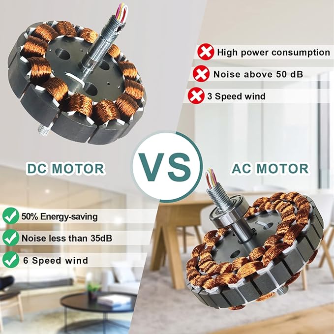 Sofucor Ceiling Fan with Lights, 52 Inch Low Profile Flush Mount Mordern Wood Ceiling Fan with Remote for Indoor Farmhouse Bedroom Living Room Outdoor Patio Porch, Reversible DC Motor, Noiseless