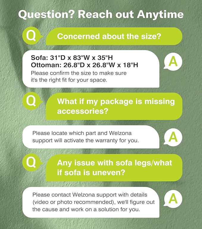 83" Couches for Living Room, Comfy Sofas for Living Room with Storage Ottoman, Teddy Sofa Couch, Tool-Free Loveseat Sofa, All-Wood Love Seat Couches, L Shaped Couch 2 Pillow Included, Beige