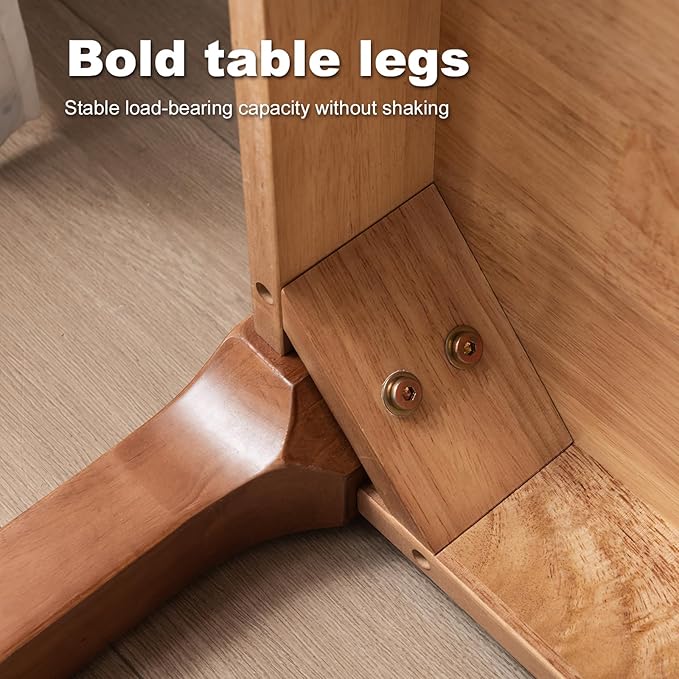 Solid Wood Desk with Drawers, Small Computer Desk for Small Spaces, Gaming Study Home Office Desks for Work, Student PC Desk for Bedroom, Escritorios para Cuartos (Cherry Color, 39inch)