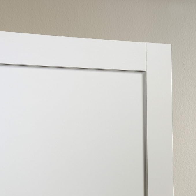 Sauder Select Multipurpose Bedroom Armoire Wardrobe Closet Pantry Storage Cabinet with Storage Drawers and Hanging Rail, in Soft White finish