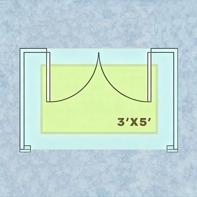 entryway Rug 3×5 Washable Green Kitchen Small Rugs