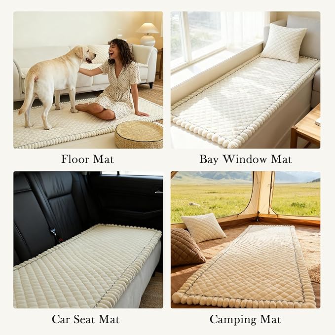 Couch Covers for 3 Cushion Couch Sofa Pet Friendly,Non-Slip Sofa Cover Washable