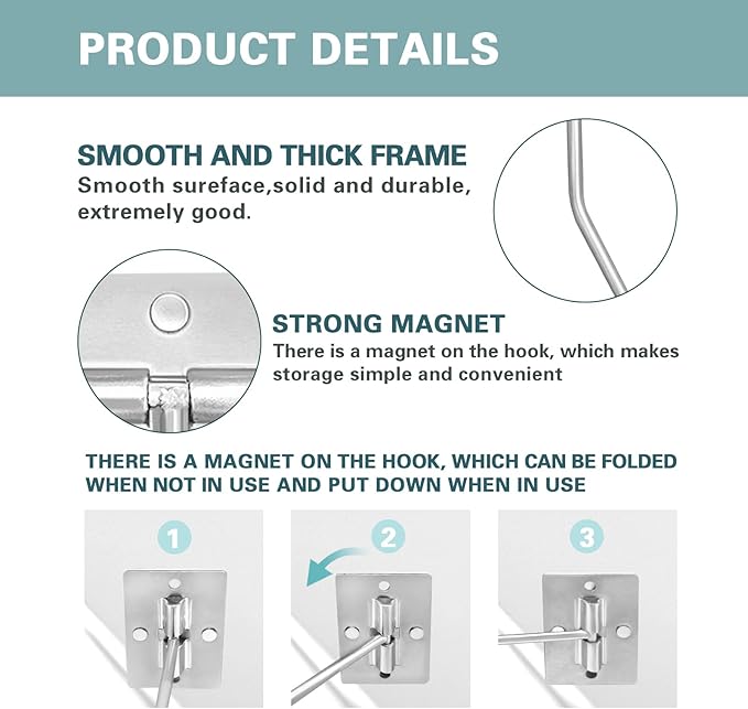 Banana Hanger Hook – Space Saving Banana Holder Hanger to Keep Bananas Fresh, Self Adhesive and Screw Banana Hook 2Pack Silver