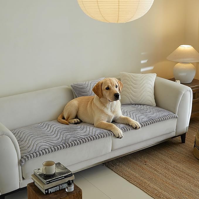 Couch Covers for 3 Cushion Couch Sofa Pet Friendly,Non-Slip Sofa Cover Washable