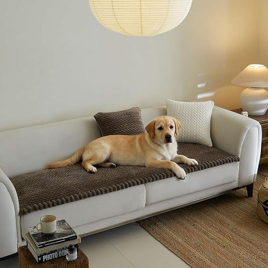 Couch Covers for 3 Cushion Couch Sofa Pet Friendly,Non-Slip Sofa Cover Washable