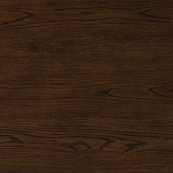 Signature Design by Ashley Maylee Classic Sofa Table with Open Shelf and Scroll Legs, Dark Brown