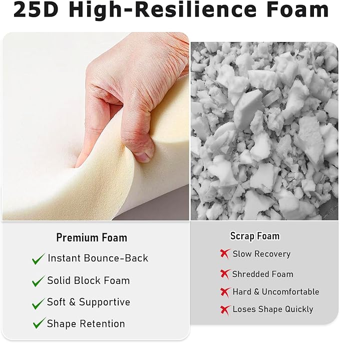 Black Boucle Dining Chairs Set of 4, Upholstered Dinner Chair with Metal Frame, Dining Room Chairs with Padded Seat, Round Modern Seating for Living Room