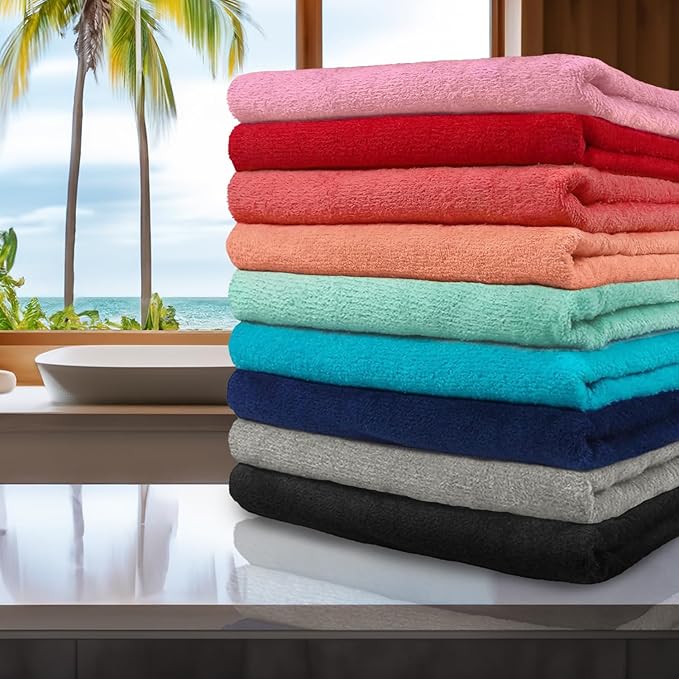 Kaufman - Personalized Velour Beach and Pool Towel 100% Cotton 30in X 60in Solid Color Bath Towel Embroidered (Seafoam)