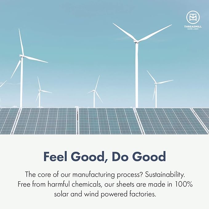 Threadmill 100% Cotton Sheets for Full Size Bed - 600 Thread Count Full Bed Sheets Set with 16” Deep Pocket - Damask Stripe Sateen Weave 4-Piece Bedding Set with Cooling Effect, White