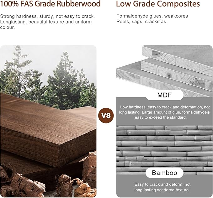 Solid Wood Vanity Desk with Mirror and Lights,Adjustable Height and Brightness, Makeup Vanity with 3 Drawers,Semi-Assembled,Dressing Table for Bedroom (Natural)