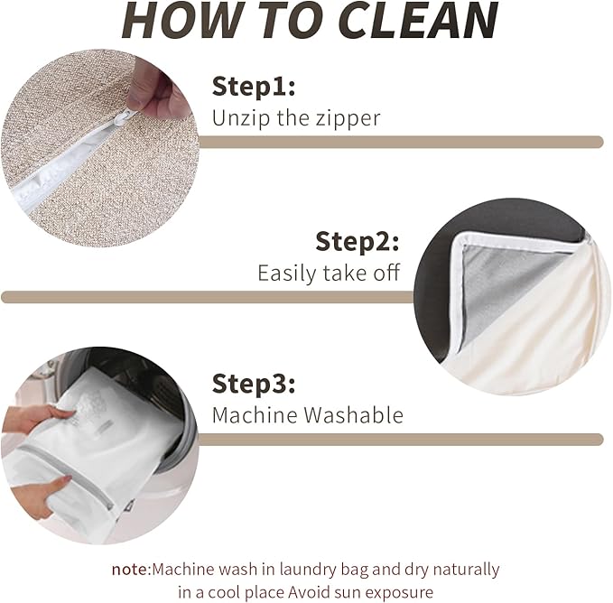 Cloud Modular Sectional Sofa with Storage Ottoman,120.45" L Shaped Couch for Living Room,Down Filled Convertible Couch Deep Seat for Office Apartment,Covers Washable&Replaceable,Khaki