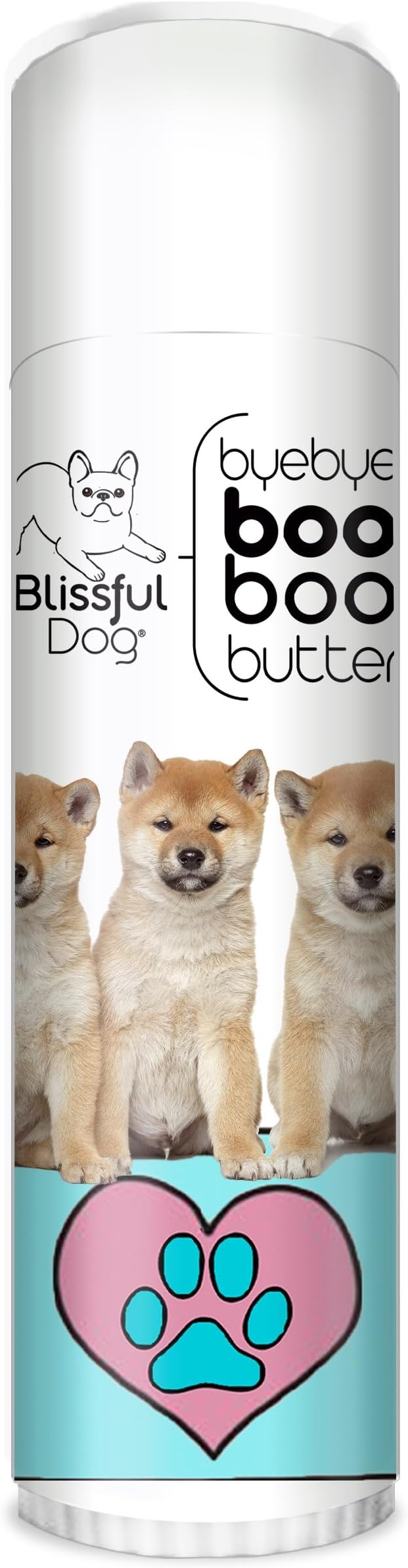 The Blissful Dog .50 oz Tube Shiba Inu Booboo Butter