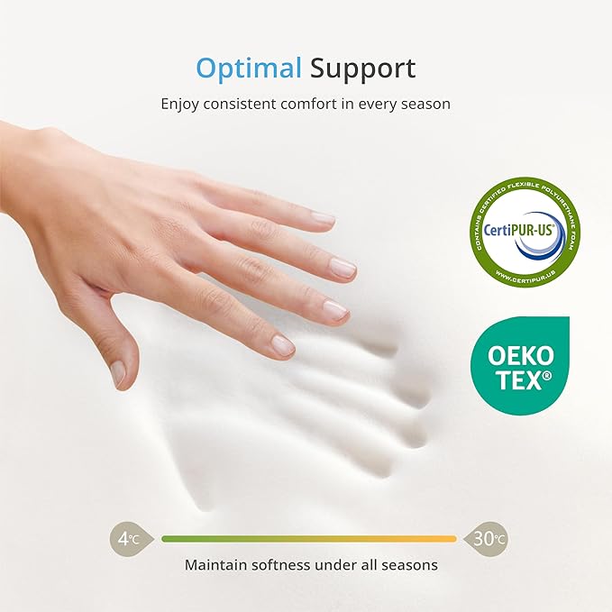 EGOHOME 12 Inch Queen Mattress in a Box, Gel Infused Memory Foam Mattress with Cooling Cover, Medium Firm for Back Pain Relief, Foam Made in USA, Fiberglass Free, CertiPUR-US Certified, 60”x80”x12”